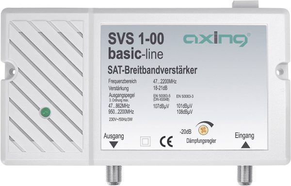 Wzmacniacz satelitarny Axing SVS 1-00