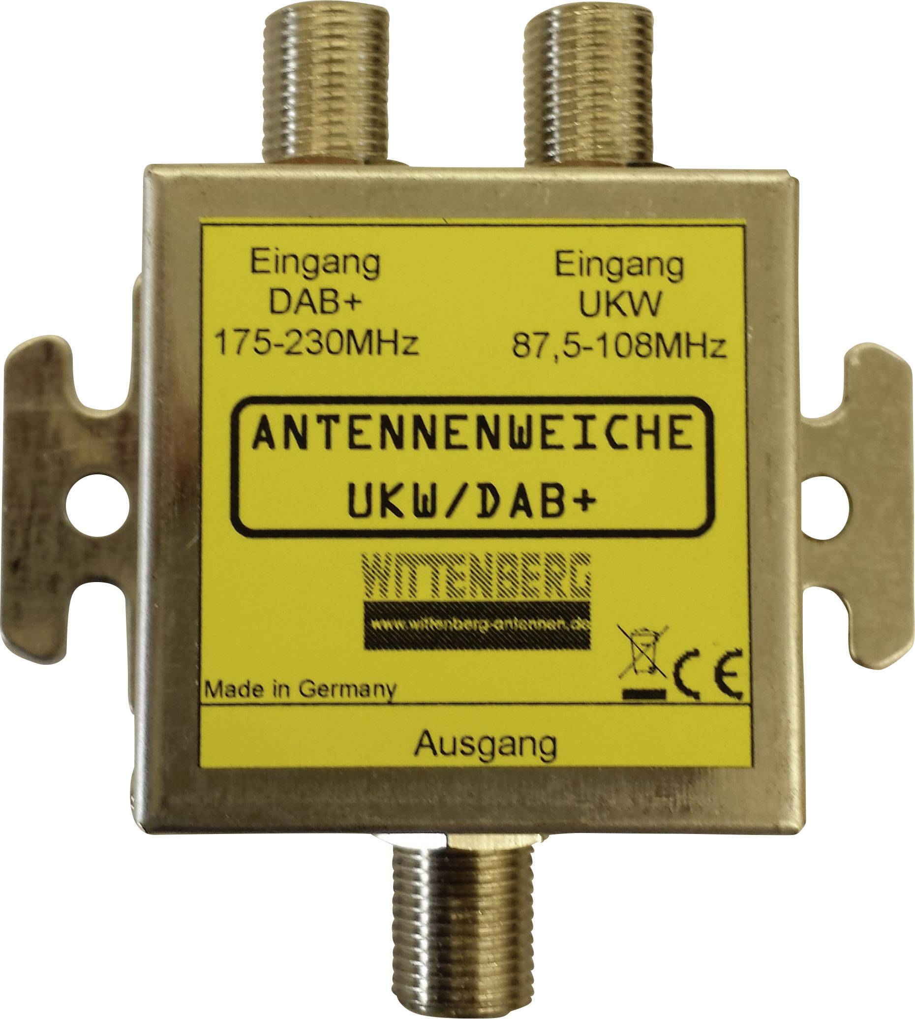 Wittenberg Antennen UKW & DAB+ Rozdzielacz (Splitter) antenowy UKW, DAB+ - obrazek 1