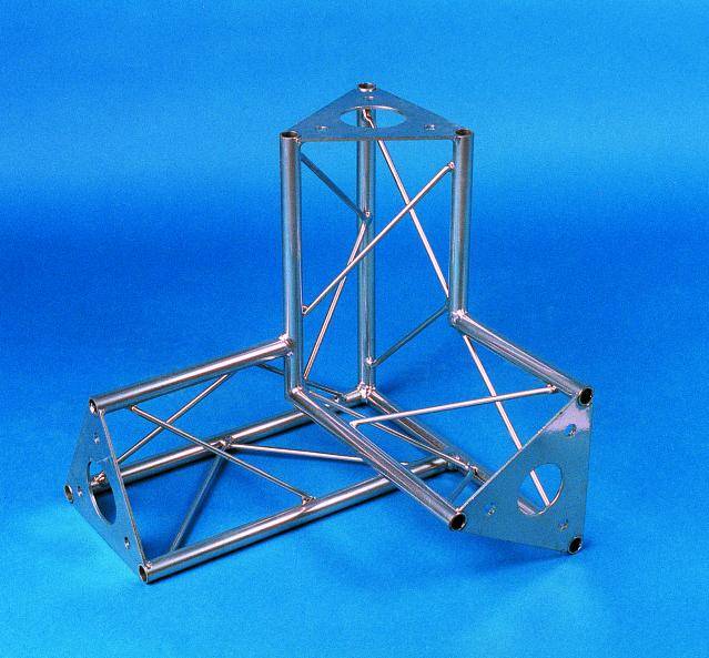 Alutruss DECOTRUSS SAL 34 Trawers 3-punktowy Róg 3-kierunkowy 90 ° - obrazek 1