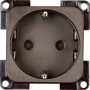 Gniazdo z uziemieniem inprojal elektrosysteme 102563, brązowy 1 szt. Gniazdo z uziemieniem inprojal elektrosysteme 102563, brązowy 1 szt.