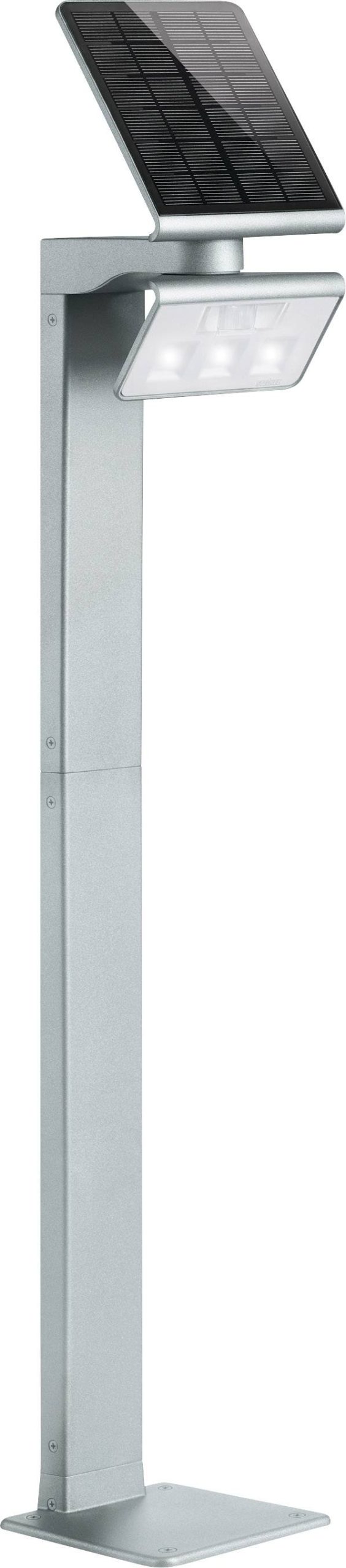 Solarna lampa stojąca XSolar GL-S Steinel 671211, 6×1.2 W, brak, 150 lm, 3000 K, IP44, srebrny