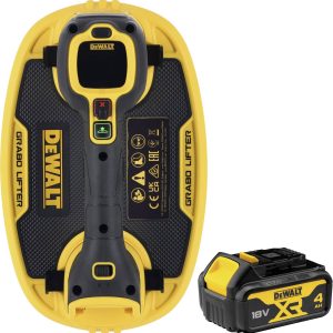 DEWALT DCE590N-XJ+DCB182-XJ Zestaw składający się z podnośnika próżniowego DEWALT (wersja podstawowa) DCE590N-XJ i akumu DEWALT DCE590N-XJ+DCB182-XJ Zestaw składający się z podnośnika próżniowego DEWALT (wersja podstawowa) DCE590N-XJ i akumu