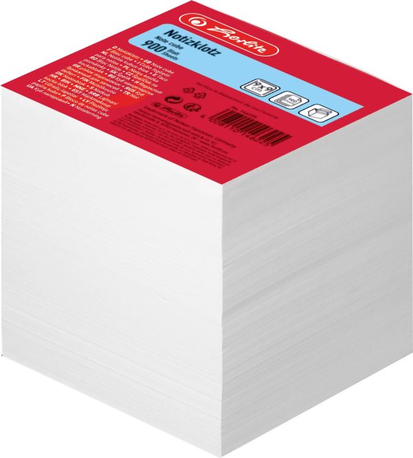 Herlitz Bloczek karteczek biały 700 80 g/m² 146225 1 szt.