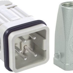 Zestaw złączy męskich EPIC®KIT H-A 4 75009614 LAPP 4 + PE śrubowe 1 zest. Zestaw złączy męskich EPIC®KIT H-A 4 75009614 LAPP 4 + PE śrubowe 1 zest.