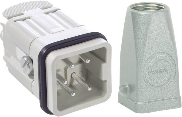 Zestaw złączy męskich EPIC®KIT H-A 4 75009614 LAPP 4 + PE śrubowe 1 zest.