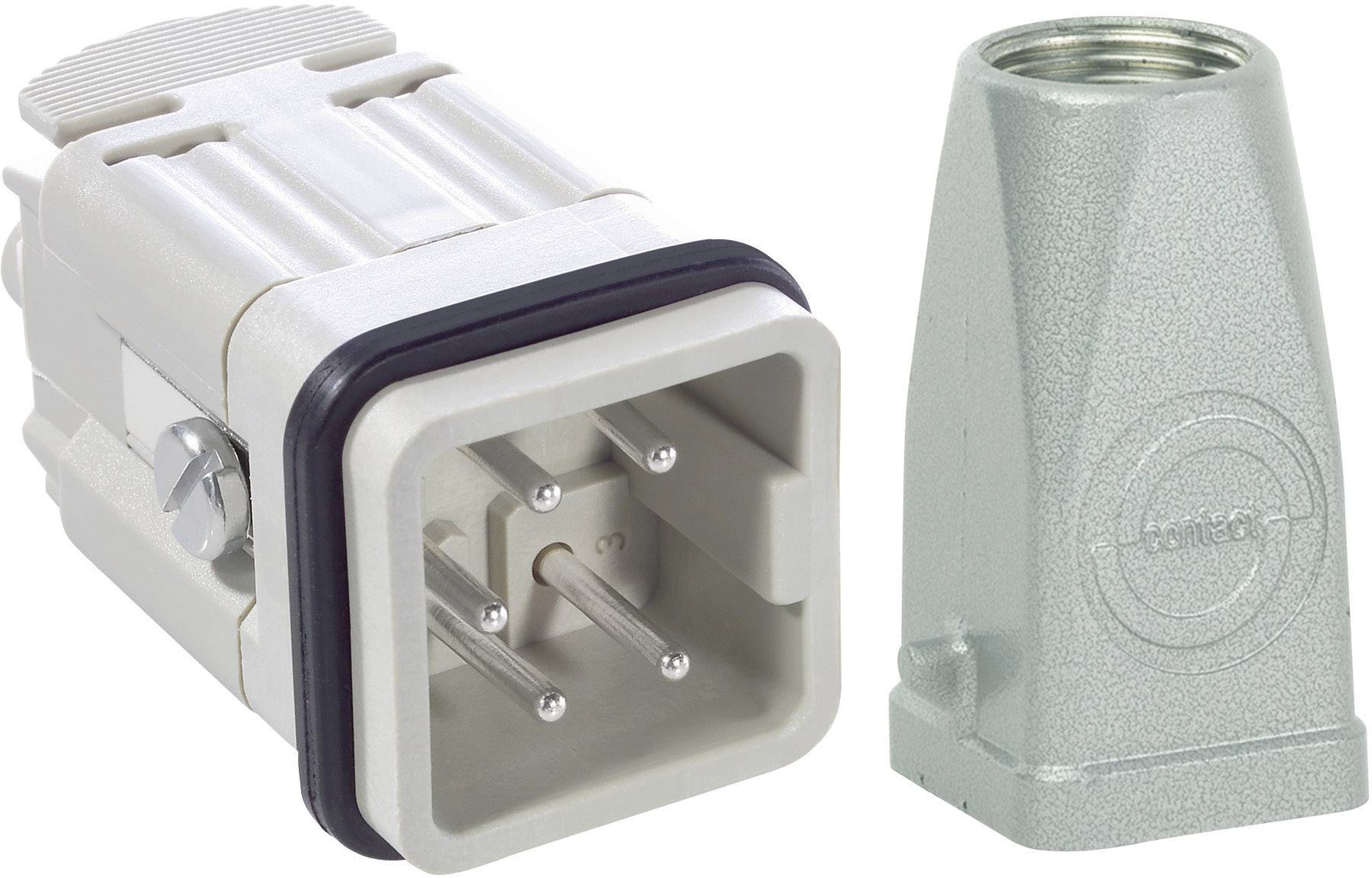 Zestaw złączy męskich EPIC®KIT H-A 4 75009614 LAPP 4 + PE śrubowe 1 zest. - obrazek 1