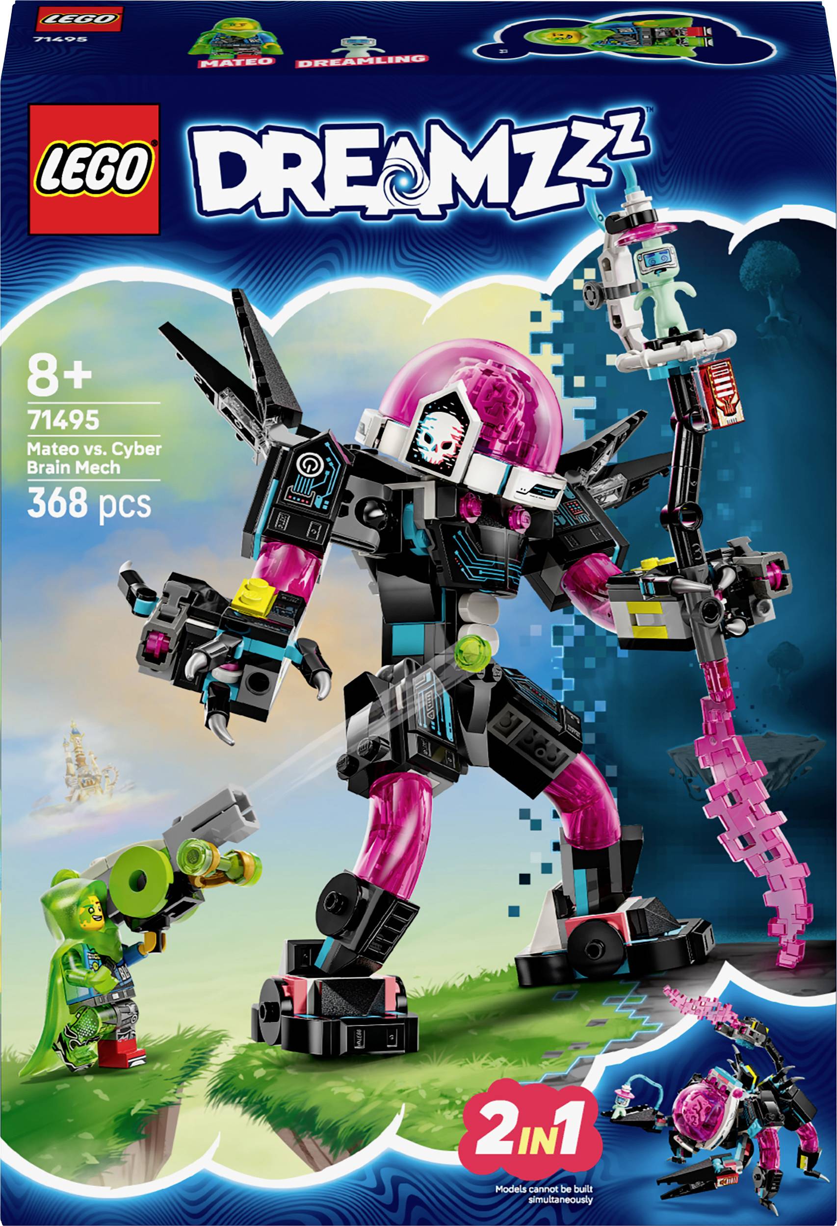 71495 LEGO® DREAMZZZ Mateo kontra Cybermózg Mech - obrazek 1