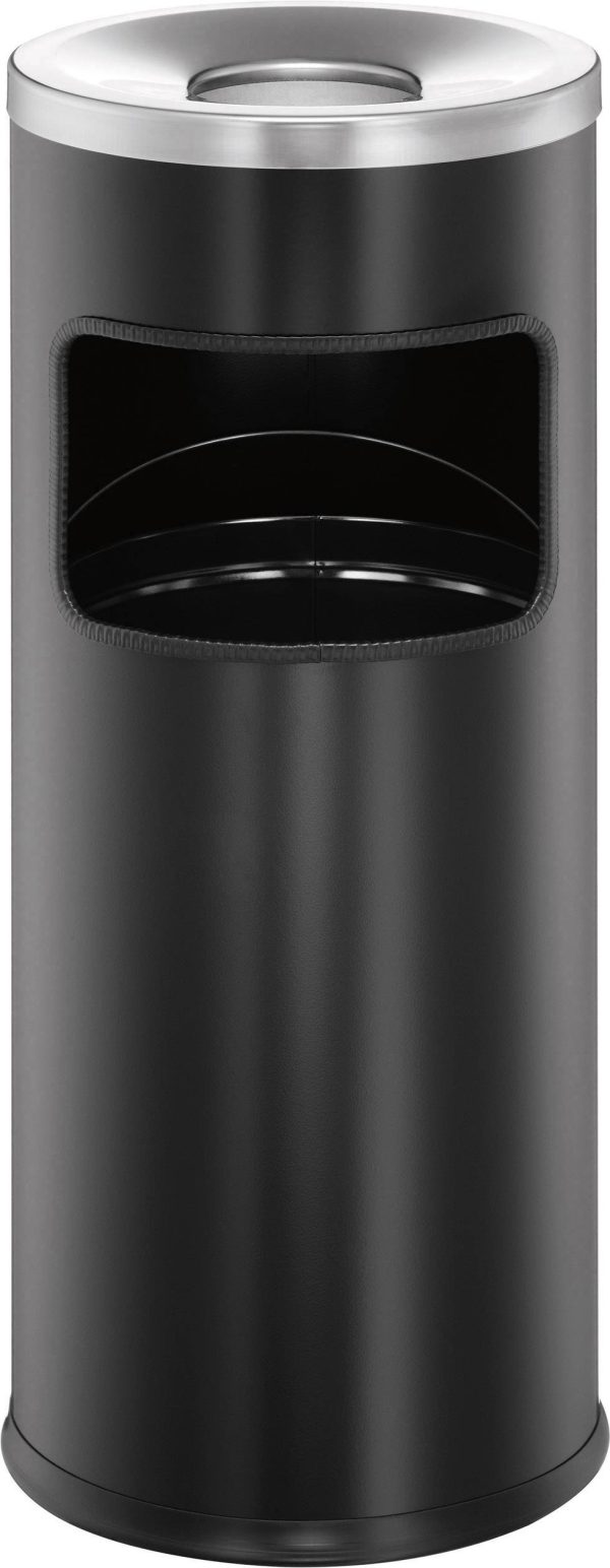 Kosz na papier Durable DURABLE – Asch-/Mülleimer – rund – 17 L – Metall 333201, 1 szt.