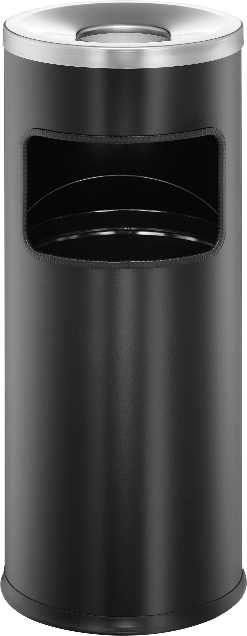Kosz na papier Durable DURABLE - Asch-/Mülleimer - rund - 17 L - Metall 333201, 1 szt. - obrazek 1