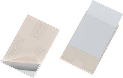 Kieszeń samoprzylepna Durable POCKETFIX 57x90mm – 8379 837919 Zastosowanie do formatu papieru: 90 x 58 mm (S x W) 90 mm