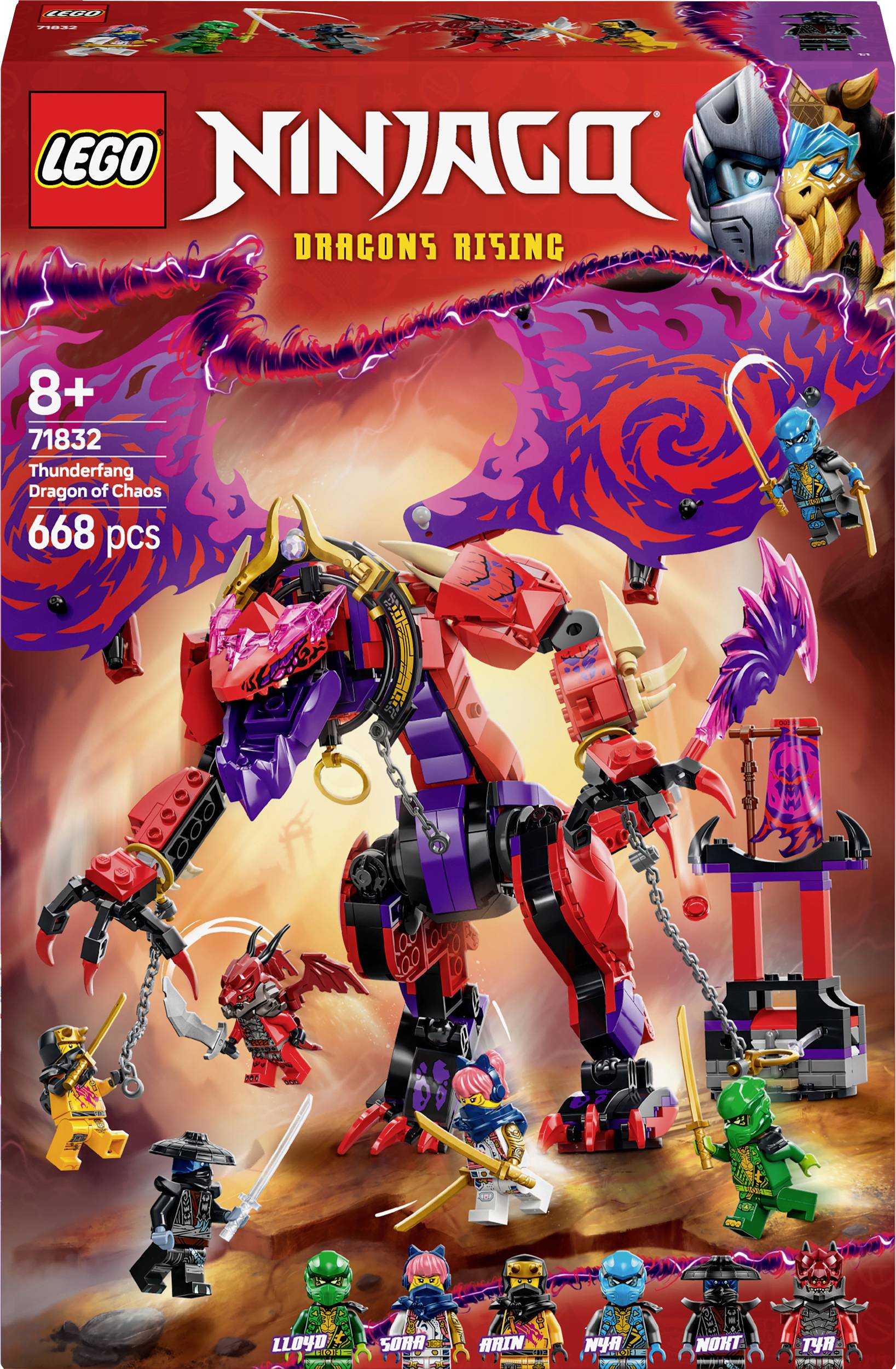 71832 LEGO® NINJAGO Smok Chaosu Grzmot - obrazek 1
