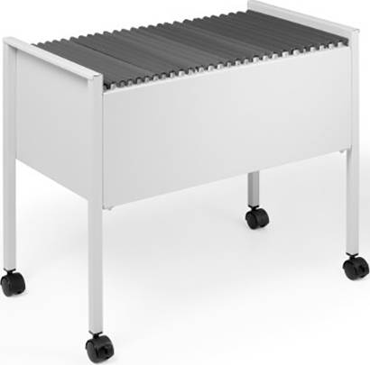 Wózek na akta do zawieszenia Durable Economy 80 A4 309510 szary DIN A4 1 szt. - obrazek 1