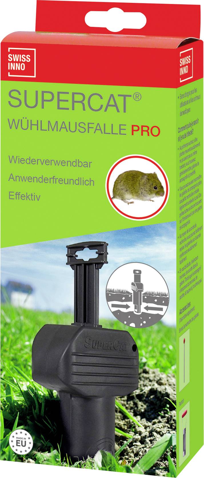 Swissinno SuperCat Pro Pułapka na gryzonie 1 szt. - obrazek 1
