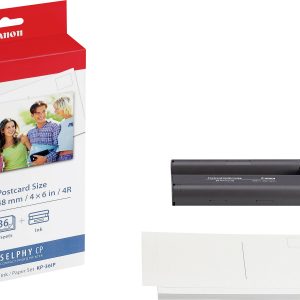 Zestaw papieru fotograficznego do drukarek Canon Photo Pack KP 36IP Selphy CP Zestaw papieru fotograficznego do drukarek Canon Photo Pack KP 36IP Selphy CP