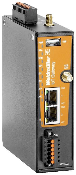 Weidmüller IOT-GW30-4G-EU IoT-Gateway 100 MBit/s