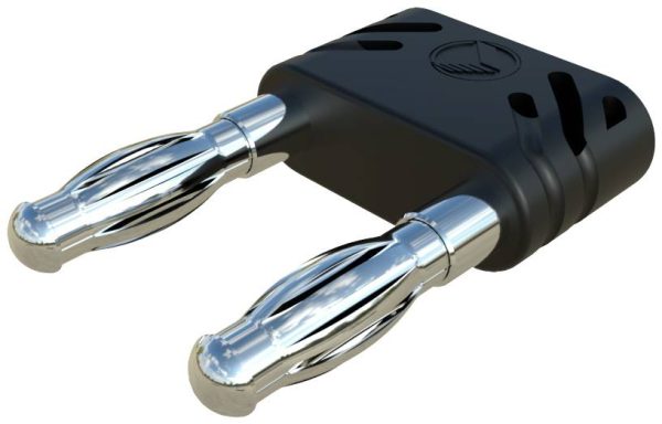 Zworka ze złączem żeńskim Hirschmann Test & Measurement KST sw 14/4 972267100 Średnica pina: 4 mm czarny 1 szt.