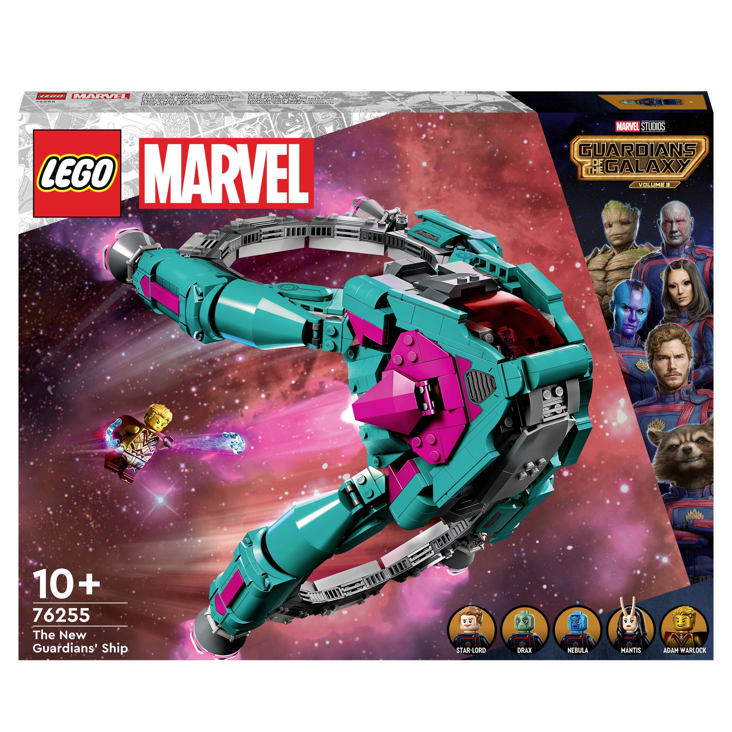 LEGO® MARVEL SUPER HEROES LEGO Marvel Super Heroes LEGO - 76255 Marvel Das neue Schiff der Guardians 76255, 1 szt. - obrazek 1