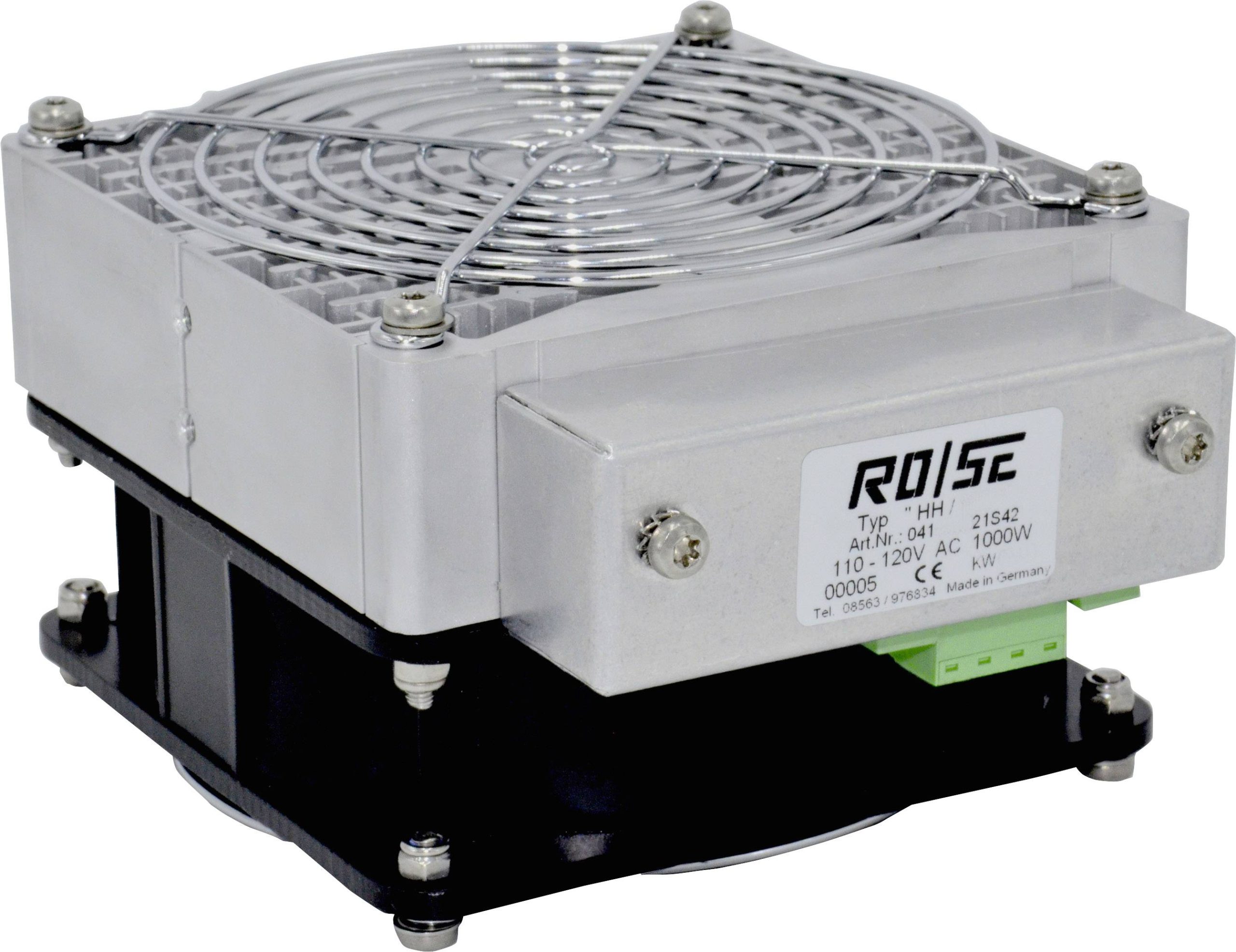 Wentylator Rose LM HHS1000 RO/SE LM-Heizungen 041100022S42 220 - 240 V/AC 1000 W (D x S x W) 150 x 125 x 85 mm (bez uchw - obrazek 1