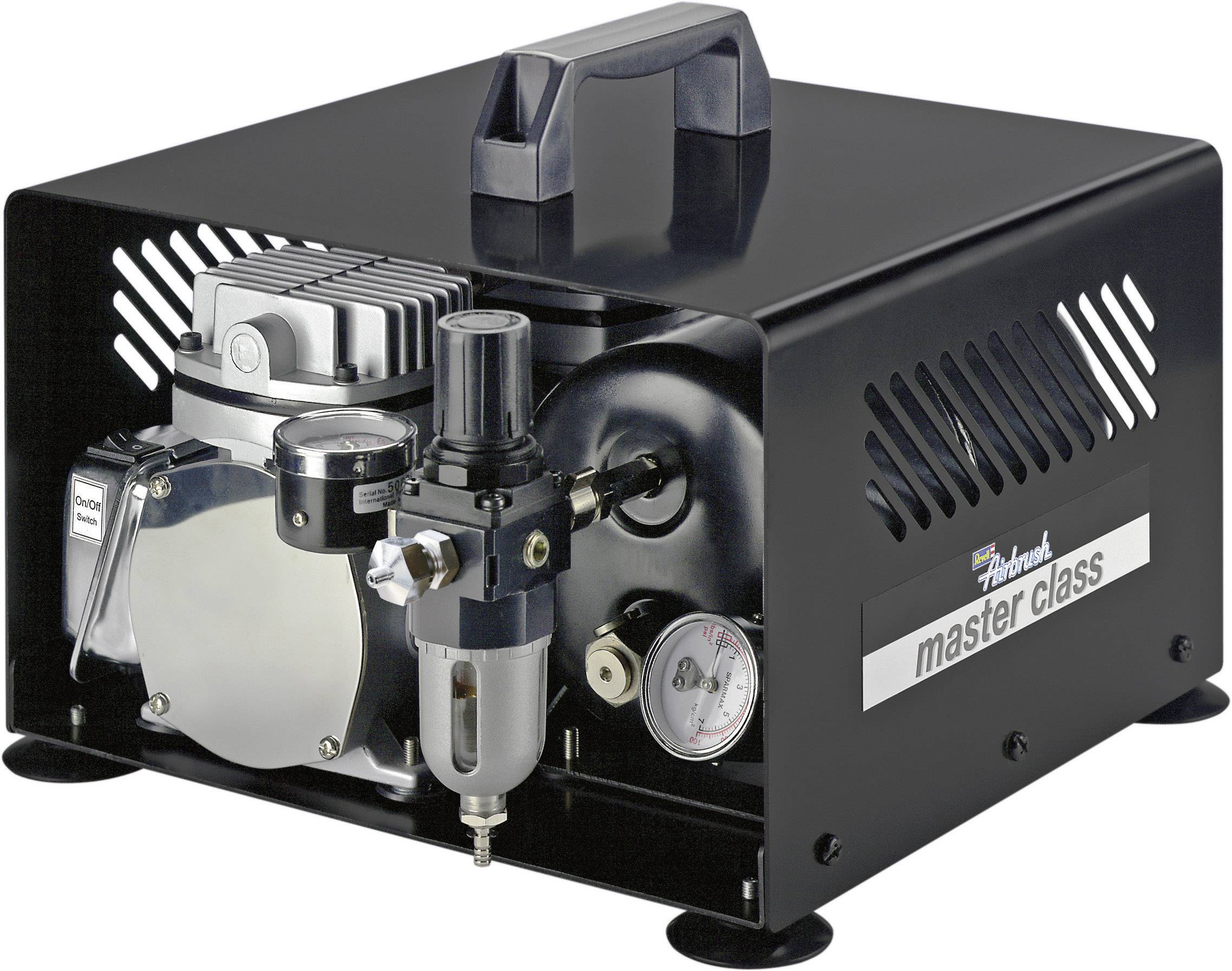 Kompresor do aerografu Revell Master Class, 5,5 bar, 32 l/min, przyłącze 1/4 cala - obrazek 1