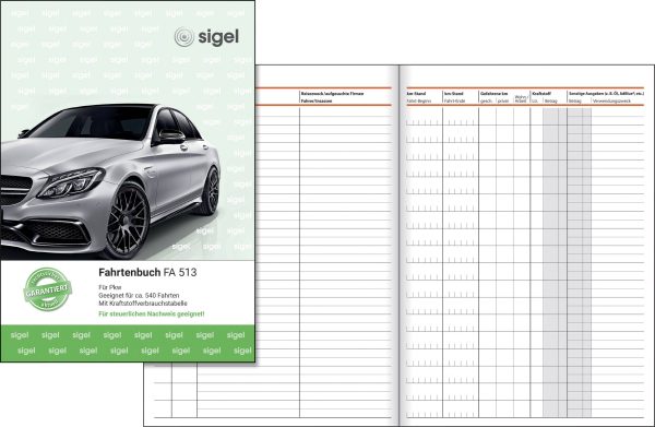 Sigel FA513 DIN A5 Dziennik okrętowy Ilość arkuszy: 32 1 szt.