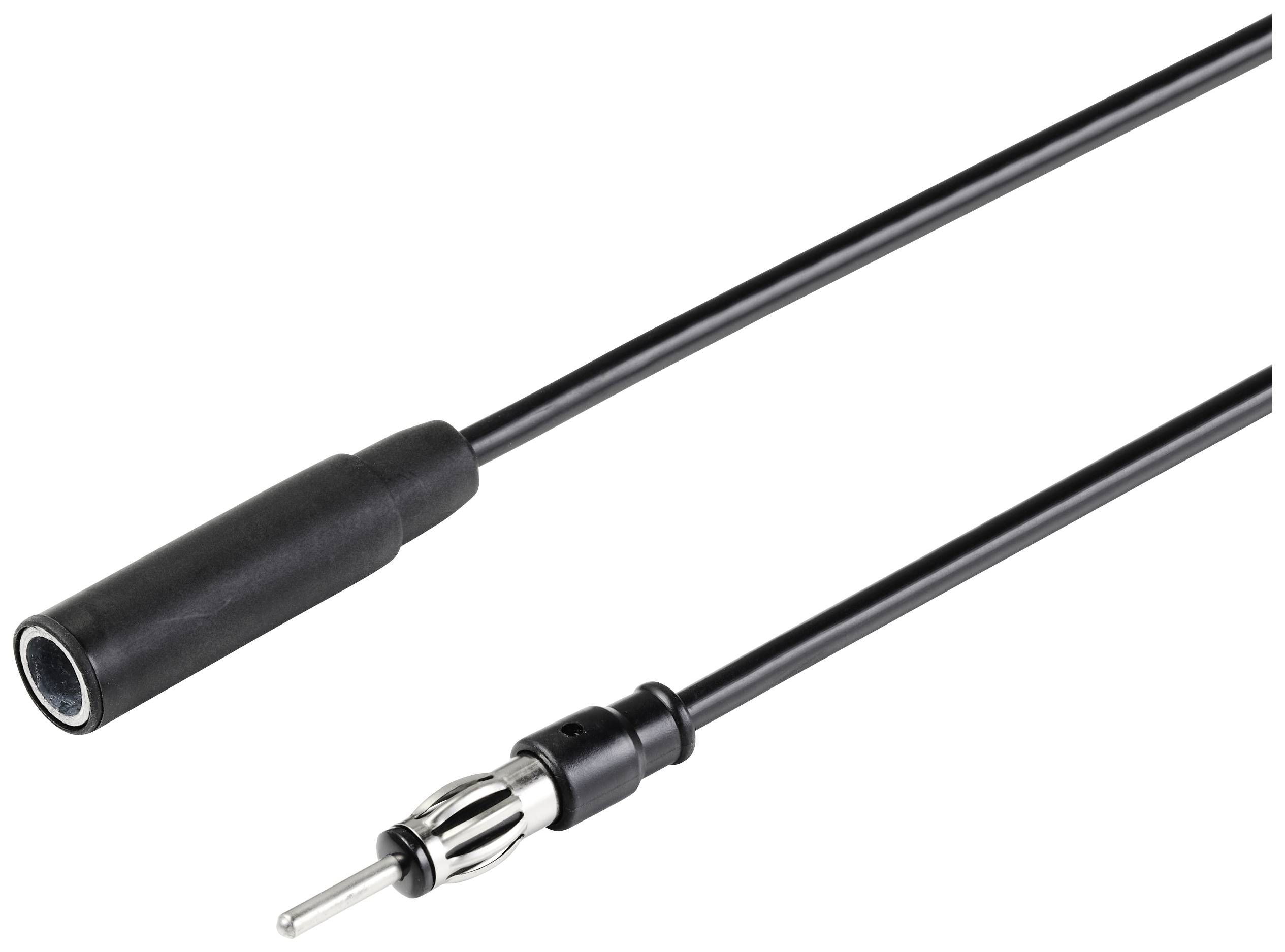 Kabel przedłużający anteny samochodowej Renkforce RF-5087926, DIN 150 Ohm, 1 m - obrazek 1