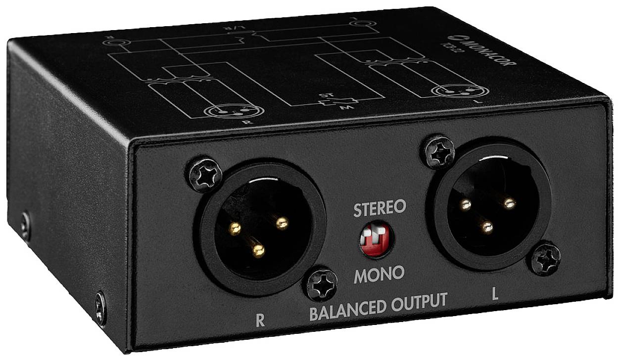 Monacor TCB-22 Balanser dwukanałowy - obrazek 1