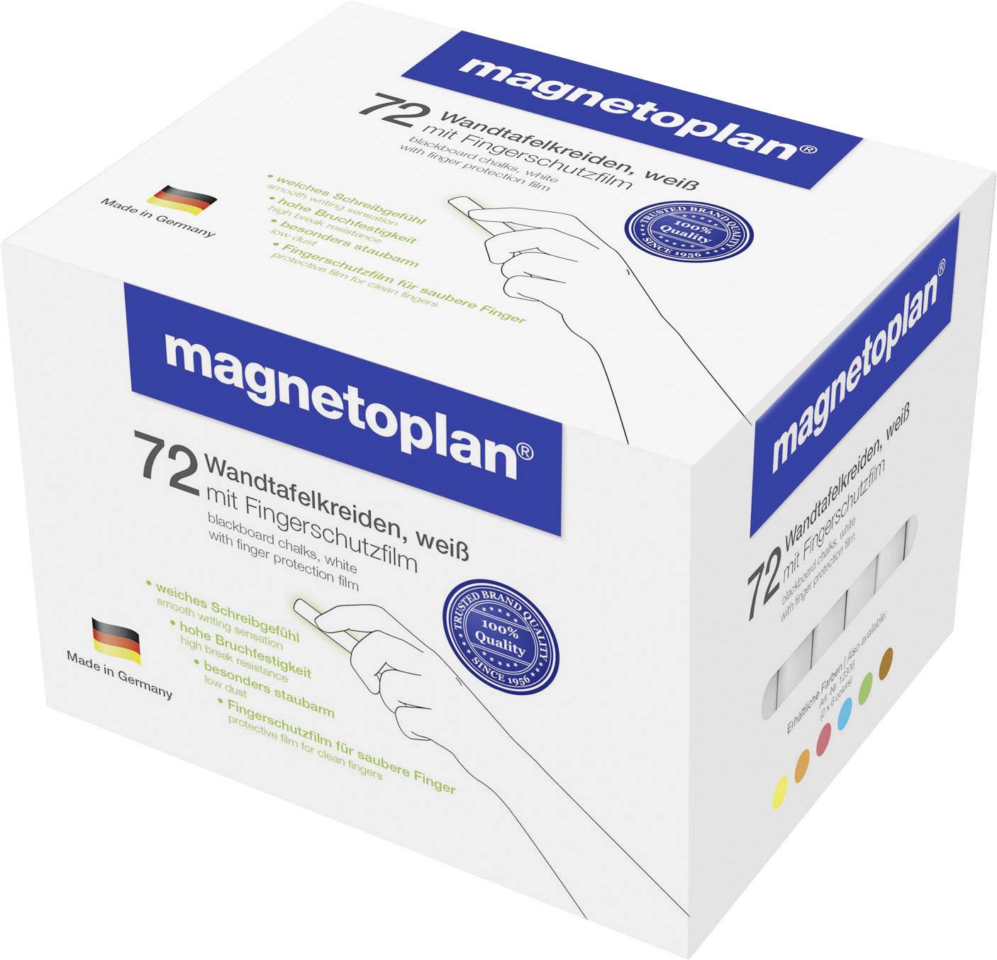 magnetoplan Kreda do tablicy 12305 biały 72 szt. - obrazek 1