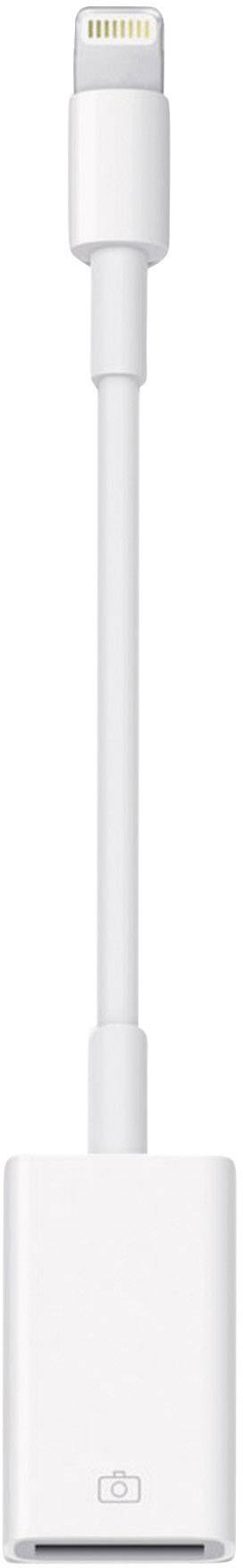 Apple iPad adapter [1x złącze męskie Lightning – 1x złącze żeńskie USB-A 2.0] 0.10 m biały MD821ZM/A