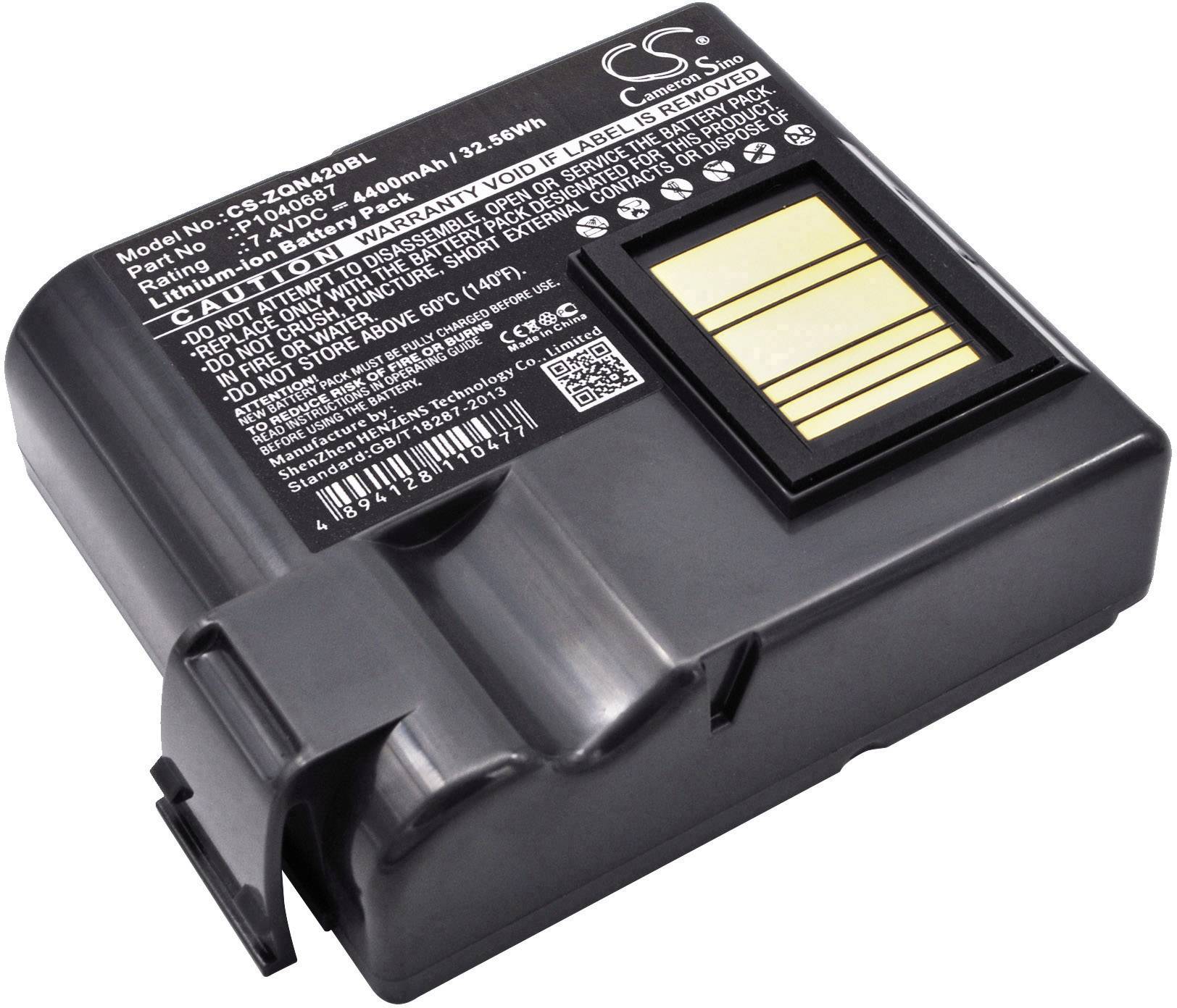 Akumulator do drukarki Beltrona ZQN420BL BELZQN420BL 7.4 V 4400 mAh - obrazek 1