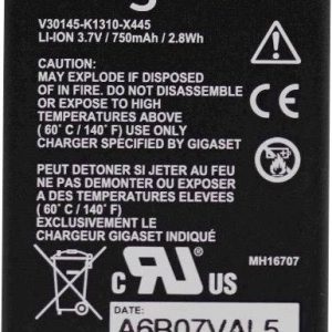 Gigaset Pro V30145-K1310-X445 Akku SL450HX/SL450/SL450A GO Bateria do ładowania bezprzewodowego Kompatybilność z markami Gigaset Pro V30145-K1310-X445 Akku SL450HX/SL450/SL450A GO Bateria do ładowania bezprzewodowego Kompatybilność z markami