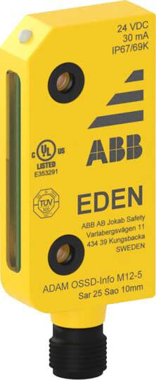 ABB Przekaźnik bezpieczeństwa Adam OSSD-Info M12-5 2TLA020051R5400 (D x S x W) 12 x 30 x 75.2 mm