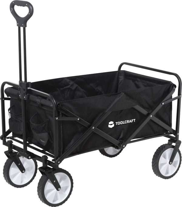 TOOLCRAFT TO-9626610 Wózek ręczny stal, PP, Maksymalne obciążenie: 80 kg