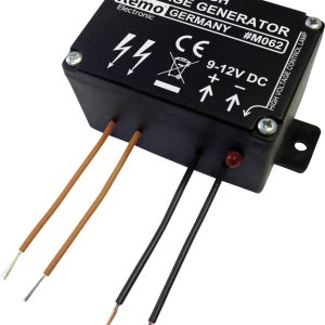 Minigenerator wysokiego napięcia Kemo, 100 – 300 mA, 2 – 4 impulsy na sekunde, ok. 1000