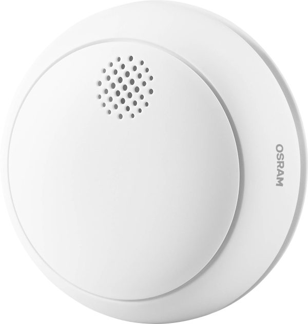 Bezprzewodowy czujnik dymu OSRAM HOMELIGHTING SMART+ WIFI SMOKE DETECTOR White 4099854418105, 1 szt.