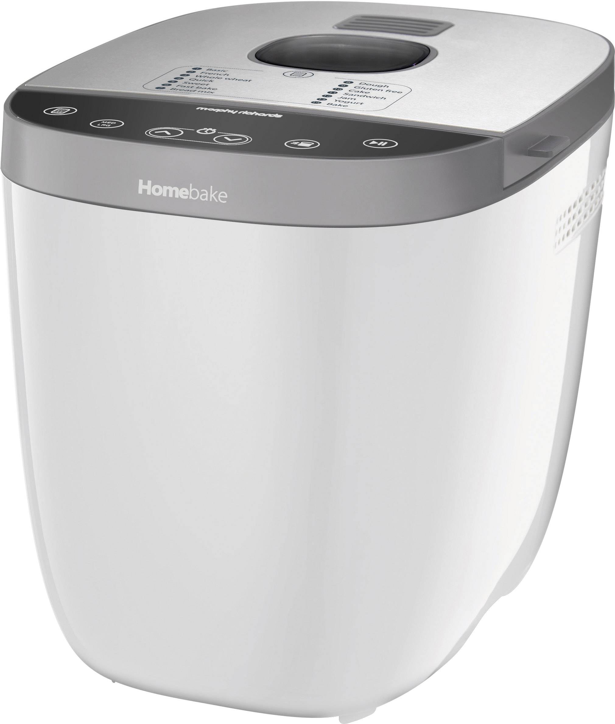 Morphy Richards Homebake Automat do pieczenia chleba nie zawiera BPA 1 kg biały - obrazek 1