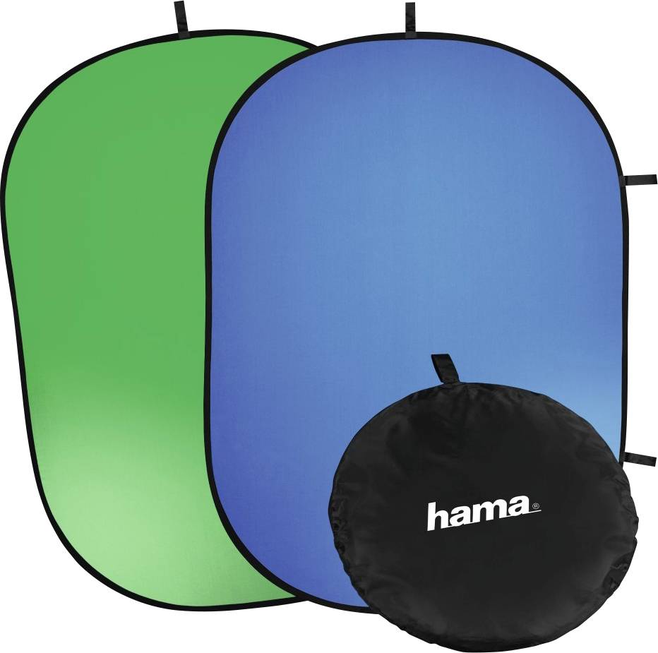 Hama Konstrukcja składana (D x S) 2 m x 1.5 m zielony, niebieski - obrazek 1