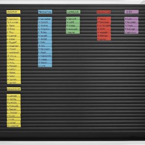 magnetoplan Tablica z planem 1245003 czarny twarde PVC 1 szt. magnetoplan Tablica z planem 1245003 czarny twarde PVC 1 szt.