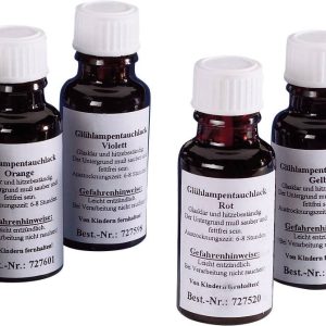 Farba do żarówek, 20 ml, zestaw, 6 szt. Farba do żarówek, 20 ml, zestaw, 6 szt.