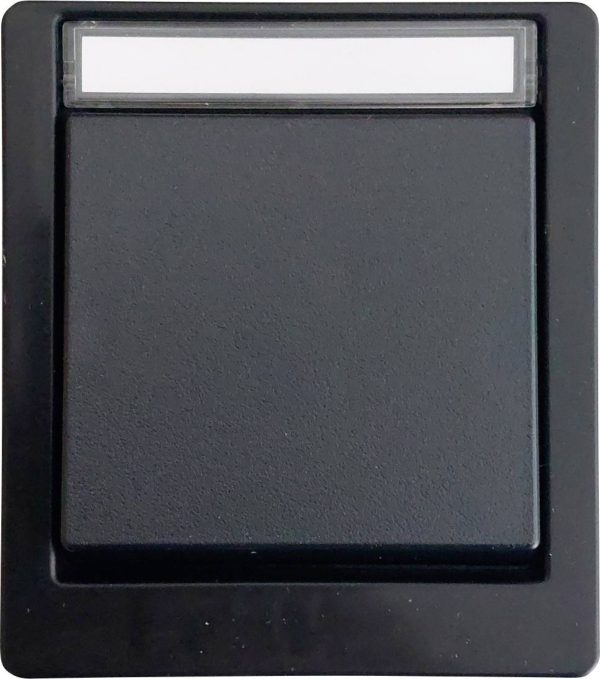 N & L 27620 Przełącznik Komplet Natynkowo czarny 1 szt.