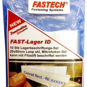 Oznaczniki na rzep Fastech 610-010-Bag, (szer. x wys.) 80 mm x 20 mm, 10 szt. Oznaczniki na rzep Fastech 610-010-Bag, (szer. x wys.) 80 mm x 20 mm, 10 szt.
