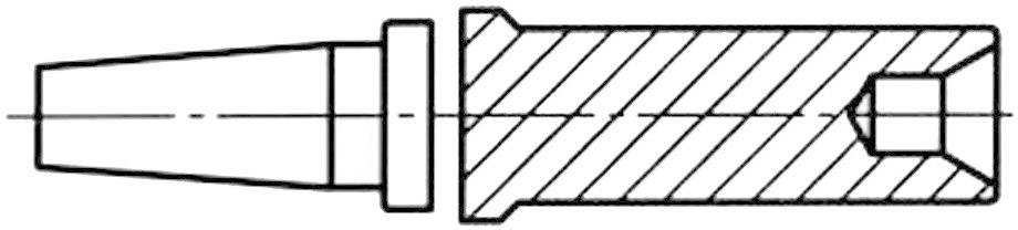 Adapter do grotów lutowniczych Weller ET-LT T0058720781 - obrazek 1