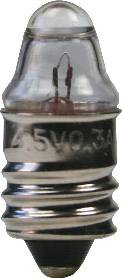BELI-BECO 8054 Żarówka do latarki 4.50 V 1.35 W Trzonek E10 przejrzysty 1 szt.