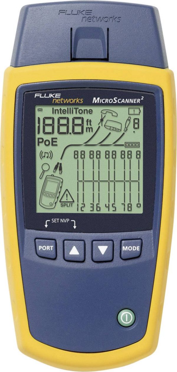 Tester kabli Fluke Networks MicroScanner²
