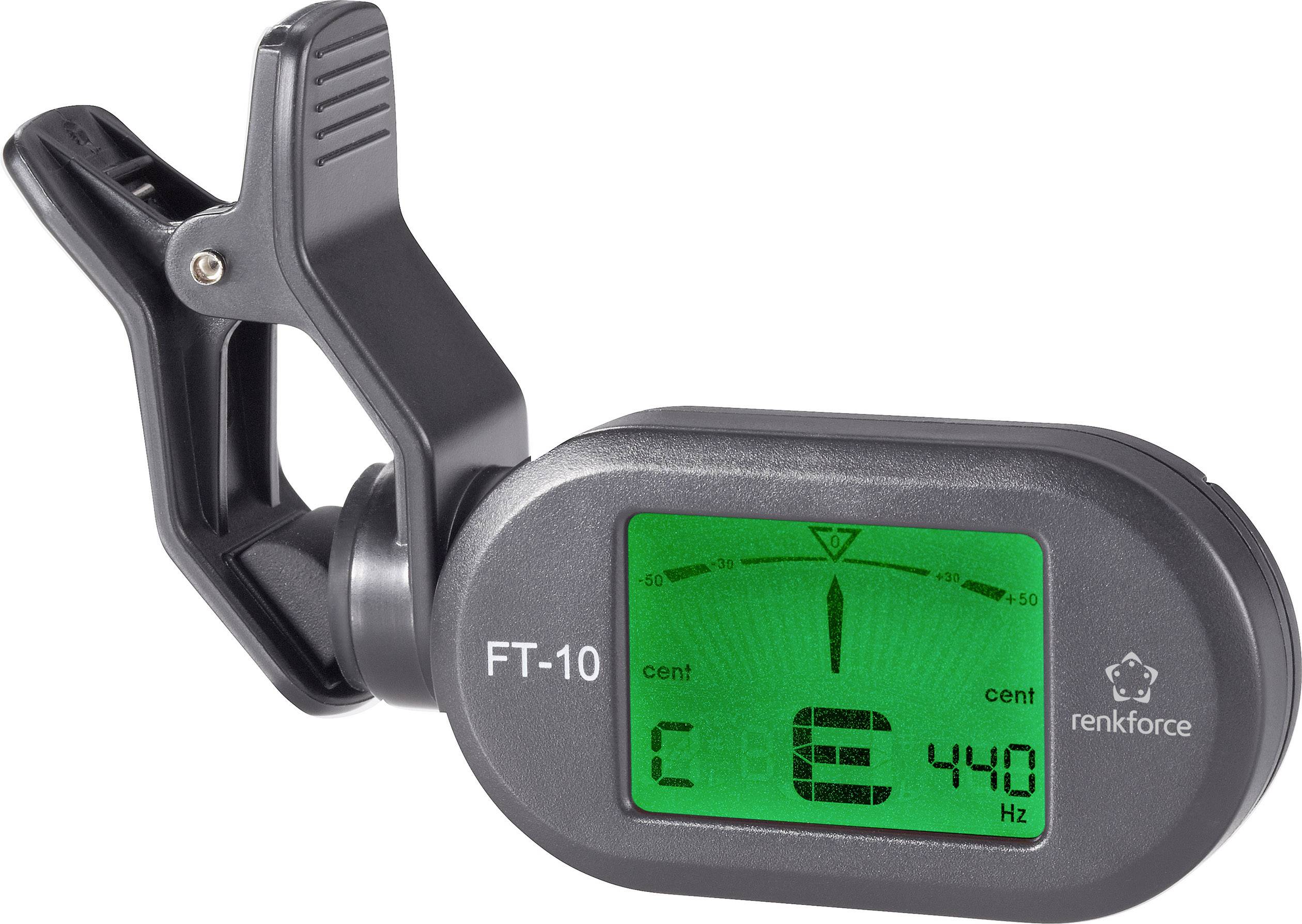 Tuner gitarowy Renkforce FT-10 RF-3904857 - obrazek 1