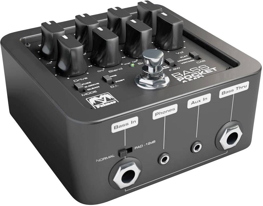 Efekt basowy Palmer Audio MI POCKET AMP BASS PEPAMPBASS, 1 szt. - obrazek 1