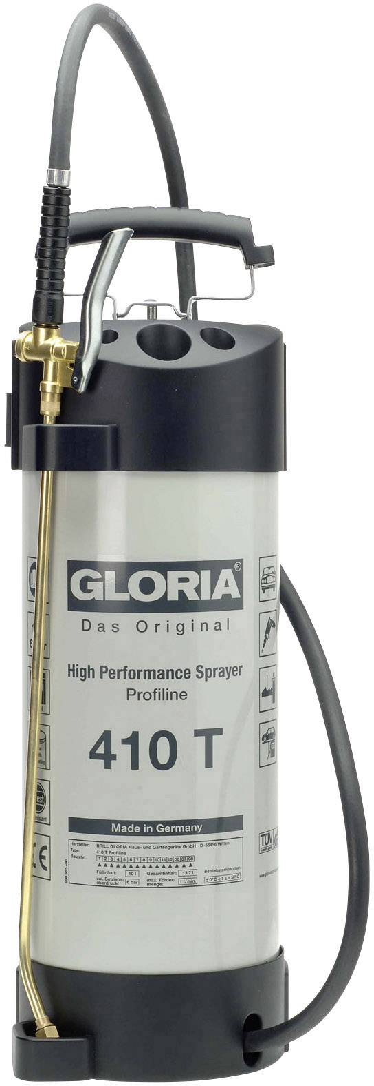 Opryskiwacz ciśnieniowy Gloria Haus und Garten 410 T Profiline