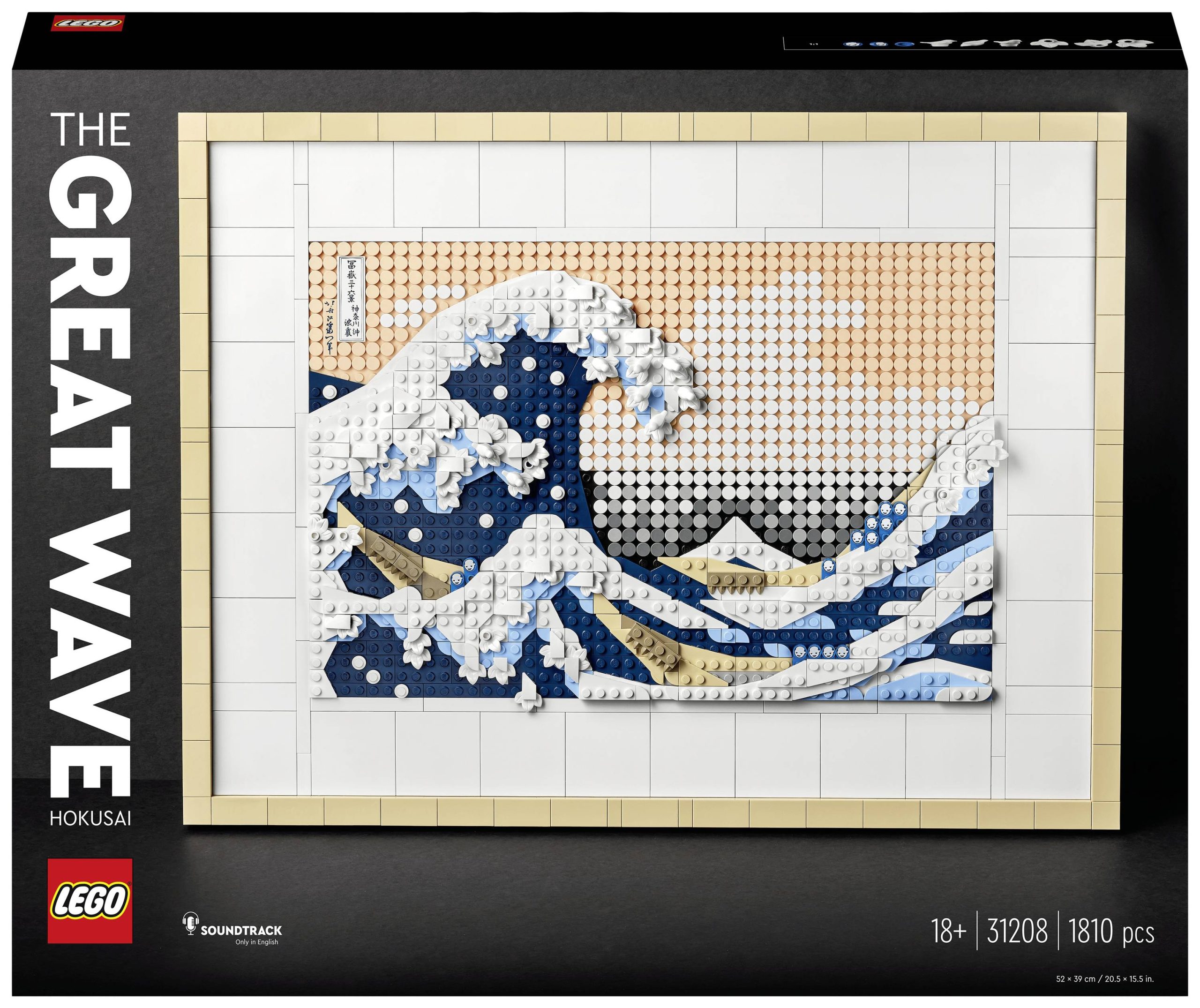 LEGO® ART LEGO ART LEGO - 31208 Art Hokusai? Große Welle 31208, 1 szt. - obrazek 1