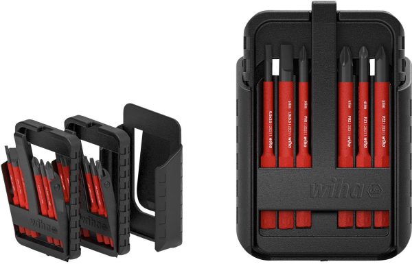 Zestaw wymiennych końcówek wkrętaka Wiha slimBit electric 43162 VDE