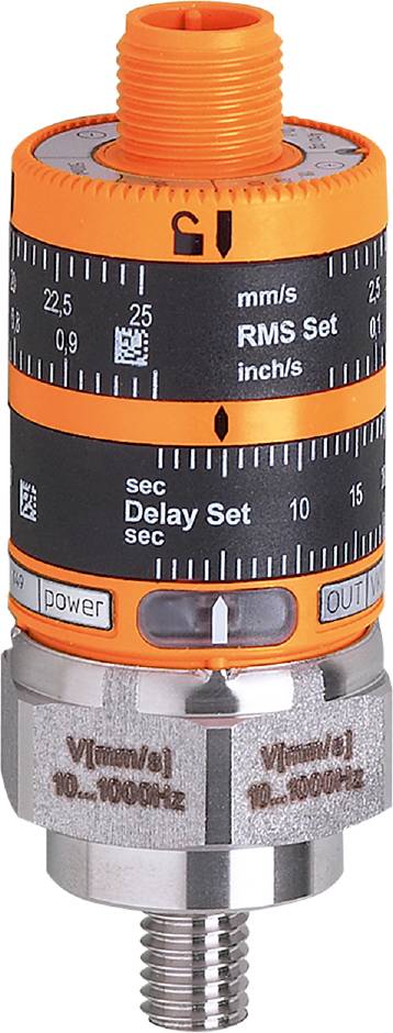 ifm Electronic Czujnik wibracji VKV022 18 – 32 V/DC 1 NC 1 szt.