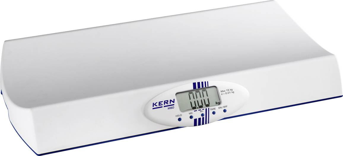 Kern MBD 20K-2 Waga dziecięca MBD 20K-2 cyfrowy Zakres pomiaru maks.=15 kg wielobarwny - obrazek 1